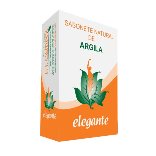 Elegante Jabón Natural de Argila 140g