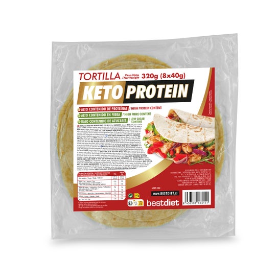 Keto Protein Tortillas Mexicanas 8udsx40g