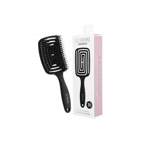 Lussoni Labyrinth Natural Hair Brush Large 1ud