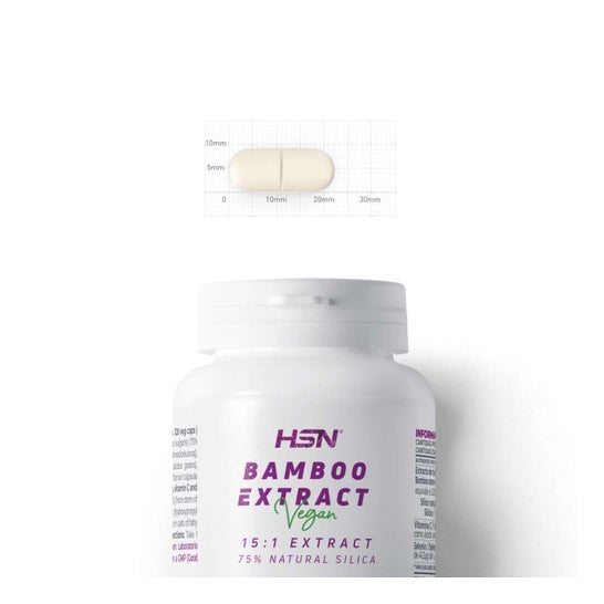 HSN Extracto de Bambú 15:1 350 mg 120 caps