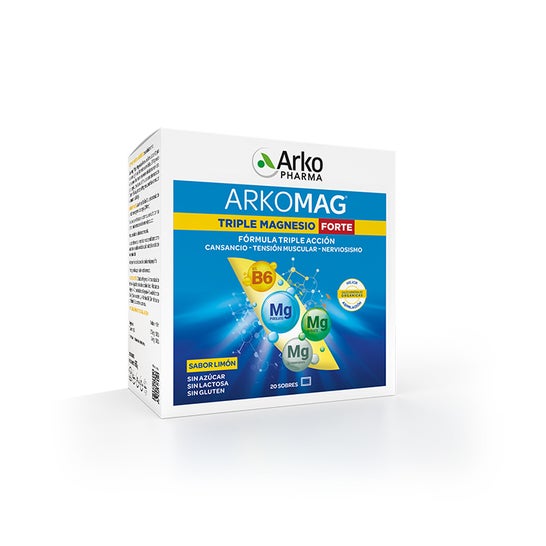 Arkopharma Arkomag Triple Magnesio Forte 20 sobres