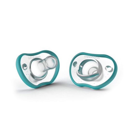 Beaba Nano Baby Soother Turquoise +3M 2pz