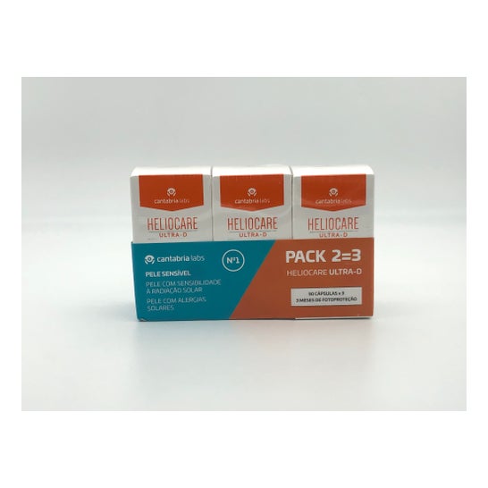 Cápsulas Heliocare Oral Ultra-d 3x30caps