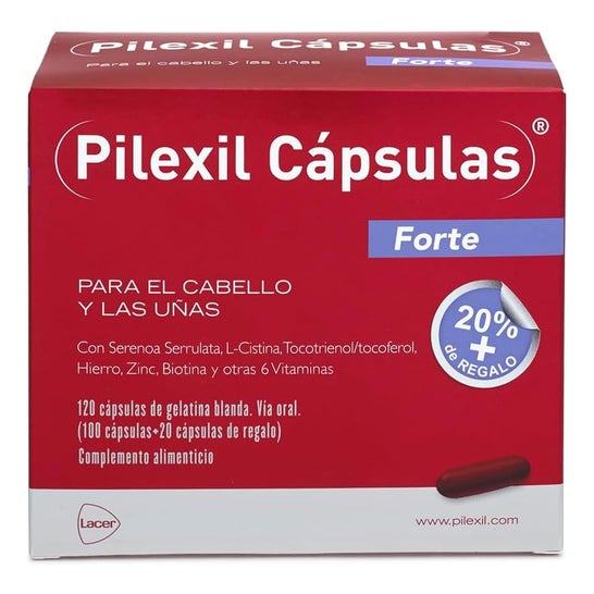 Pilexil Cápsulas Forte 120caps