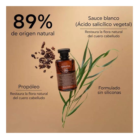 Apivita Shampoo Antiforfora per Capelli Grassi 250ml Apivita Shampoo Antiforfora per Capelli Grassi 250ml