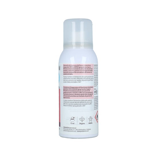 Pranarôm Circularom Piernas Cansadas Spray Ultra Frío BIO 75ml