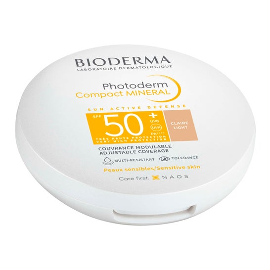 Bioderma Photoderm Compact Mineral SPF50+ Tono Claro 10g
