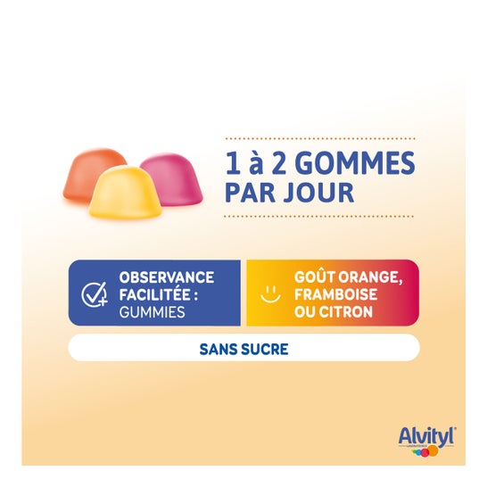 Alvityl Energía Gummies Guaraná 50uds