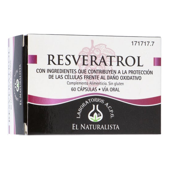 The Naturalist Resveratrol 60cps
