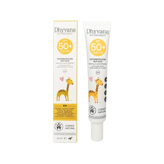 Dhyvana Eco PediatricsÂ® Spf50+ Sunscreen