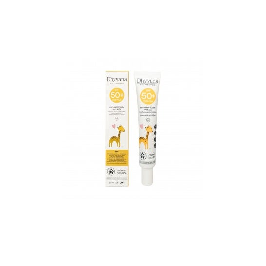 Protector solar Dhyvana Eco Pediatrics® SPF50+