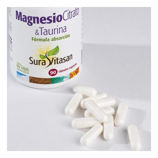 Sura Vitasan Magnesio Citrato & Taurina 90 caps