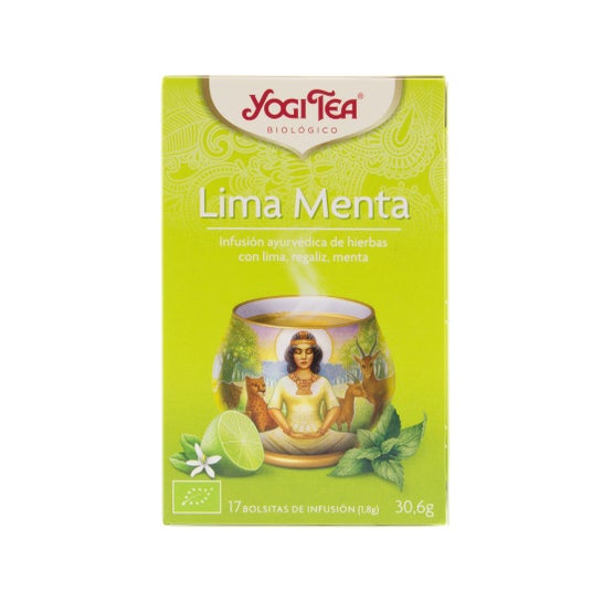 Yogi Tea lima y menta 17 bolsas