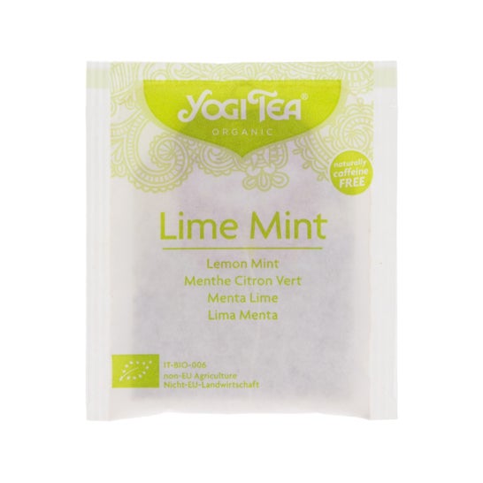 Yogi Tea lima y menta 17 bolsas