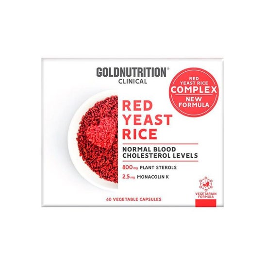Gold Nutrition Red Yeast Rice-Q10-Niacina 60caps