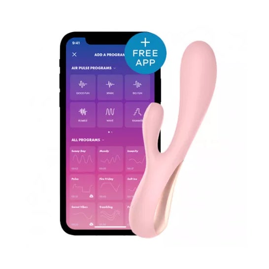 Satisfyer Mono Flex Pink med App 1 stk