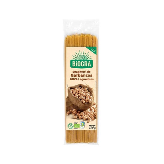 Biogra Spaghetti kikkererwten Bio 250g