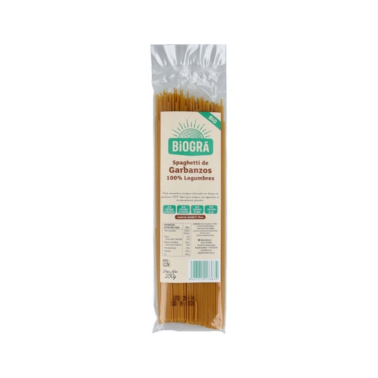 Biográ Espagueti garbanzos Bio 250 g