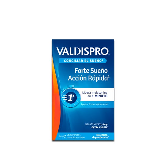 Valdispert Melatonin 1,9 mg 40 Dispergierbare Goldtabletten