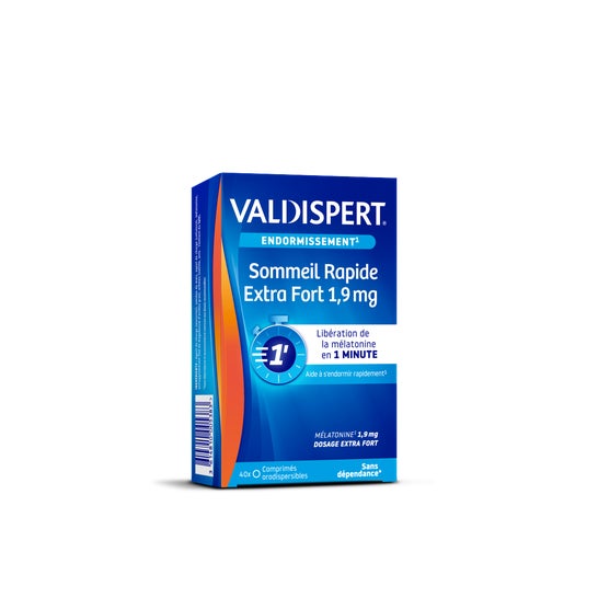 Valdispert Melatonina 1.9 mg 40 Comprimidos Orodispersables