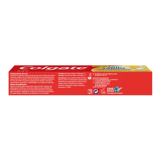 Colgate Pasta de Dientes Antisarro + Blanqueador 75ml