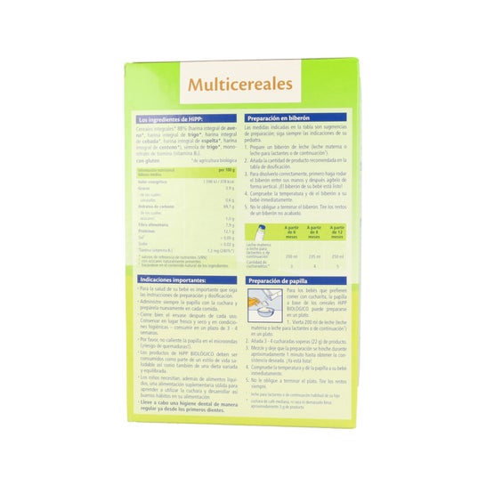 Hipp Bio Papilla Multicereales 400g