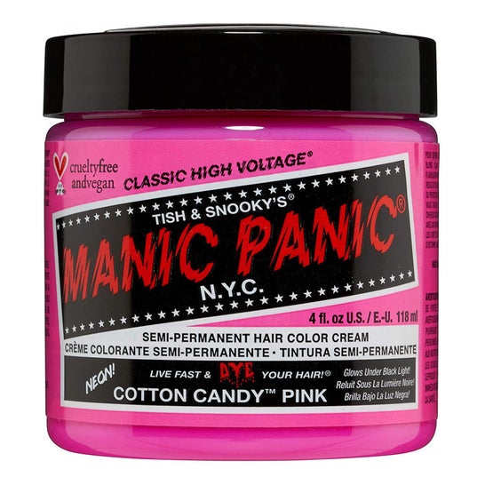 Manic Panic Classic Tinte Cabello Cotton Candy Pink 118ml