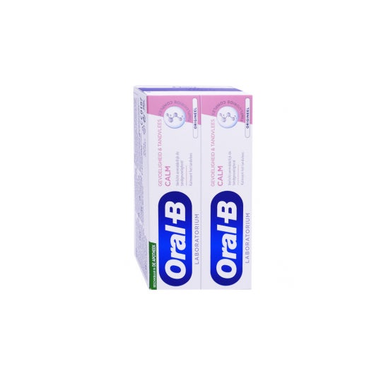Oral-B Dentifrico Sensibilité & Gencives Calm 2x75ml
