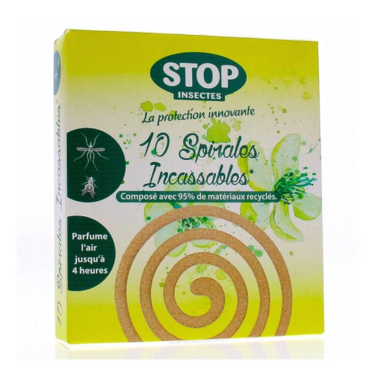 Stop Insectes Espirales Irrompibles Hierba Limón 10uds