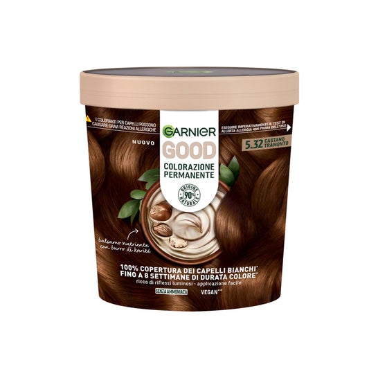 Garnier Good Coloración Permanente Nro 5.32 Castaño 217ml