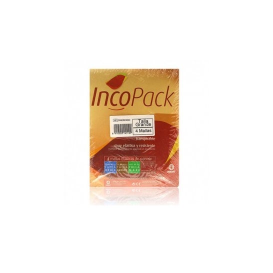 Incopack Lavable Braga Incontinencia Elastica T/grande 4 u