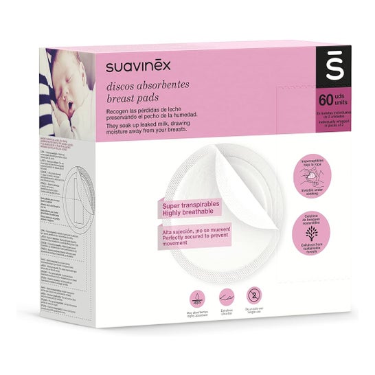 Suavinex™ Stilleinlagen Brustschutz 60 Stck.