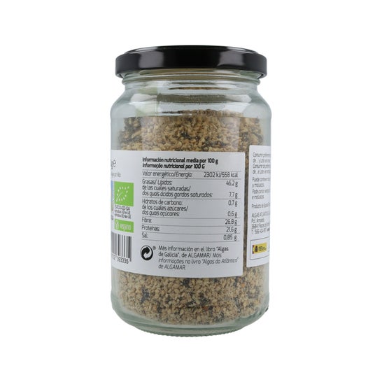 Algamar gomasio con Algas Nori Eco 130 g