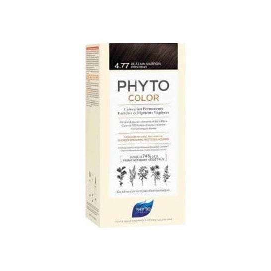 Phyto Phytocolor Tinte Cabello Kit 4,77 Castaño Marrón
