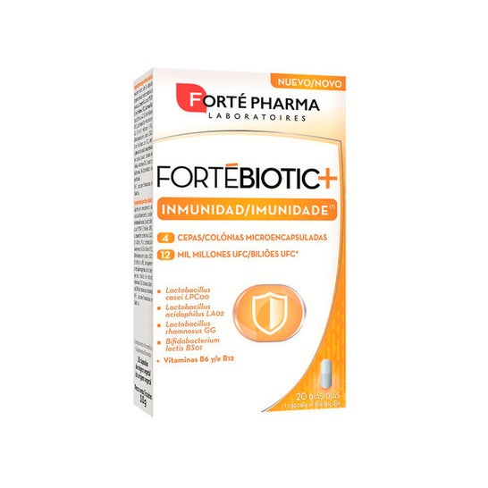 Forté Pharma Fortébiotic+ Inmunidad 20caps