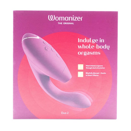 Womanizer Duo 2 Estimulador Vibrador Burdeos 1ud