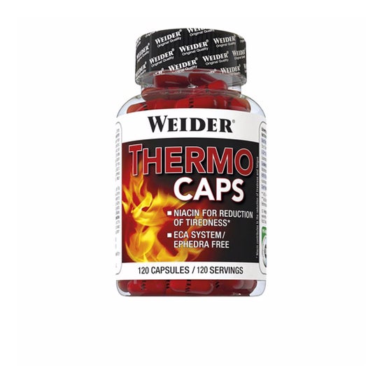 Weider Body Shaper Thermo 120 Caps - Nutrición deportiva