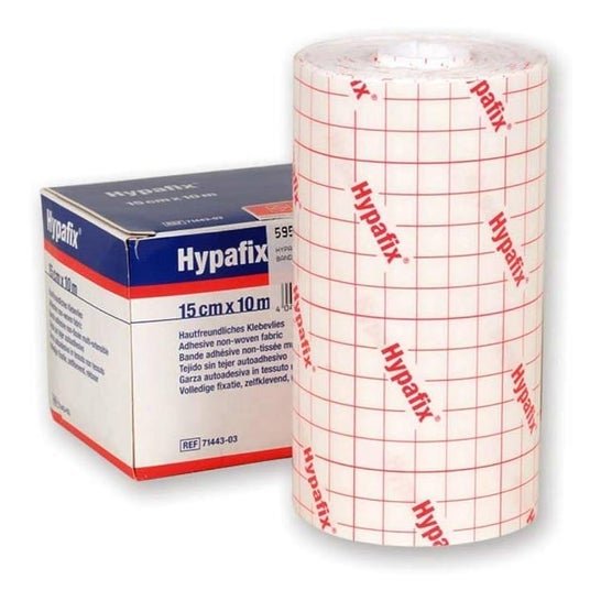 Hypafix adhesive gauze 15cmx10m 1ud