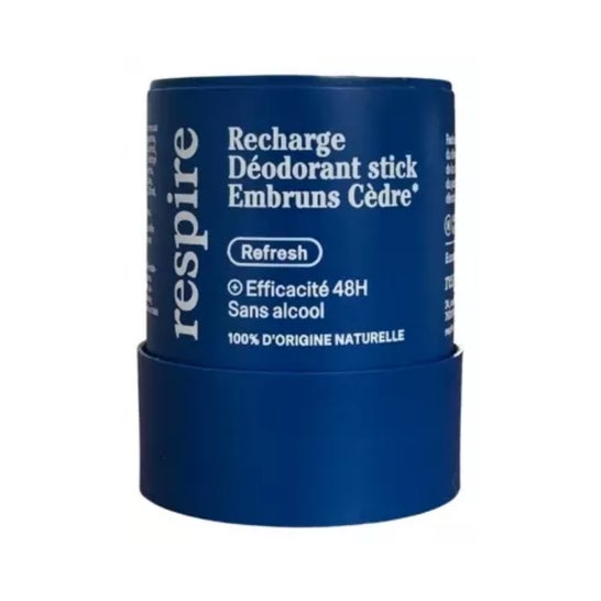 Respire Recarga Desodorante Stick Bruma de Cedro 50 g