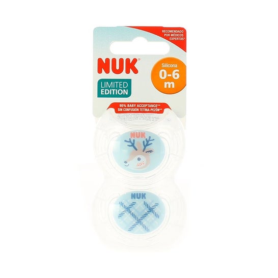 Nuk Silicone Soother Freestyle 18-36 M 2 U