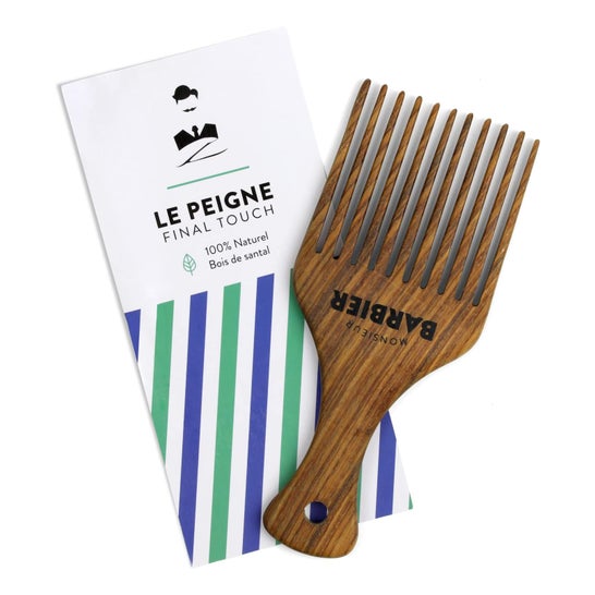 Monsieur Barbier Final Touch Beard & Hair Styling Comb 1ud