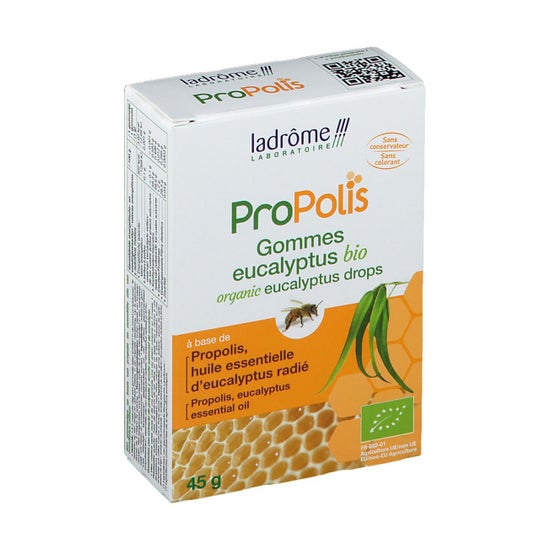 Ladarm  Gomas de Propóleo  Eucalipto Bio 45g