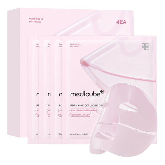 Medicube PDRN Pink Collagen Gel Mask 4x28 g