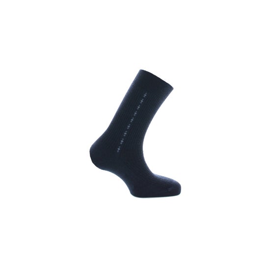 Merino-Beine Halbe Socke Wollbeine ohne Elastik 41/42 Schwarz