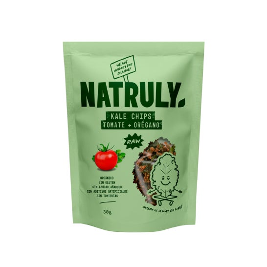 Natruly Kale Chips Pomodoro e Origano Bio 30g