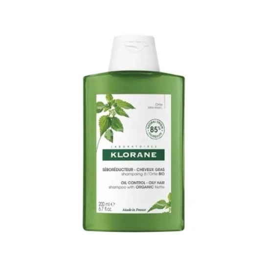 Klorane-shampoo voor de brandnetel seborregulador 200ml