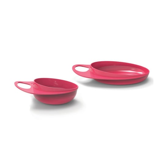 Nuvita Easy Eating Children's Bowl Rosa 1ud
