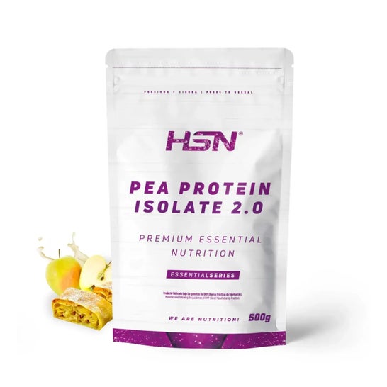 HSN Proteína de Guisante Aislada 2.0 Strudel de Manzana 500g