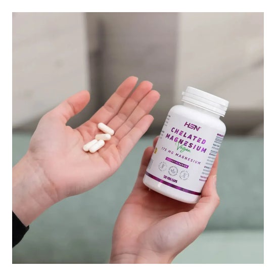 HSN Bisglicinato de Magnesio Quelado 175mg 120vcaps