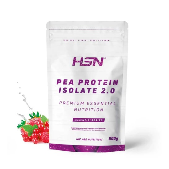 HSN Proteína de Guisante Aislada 2.0 Bayas Rojas 500g